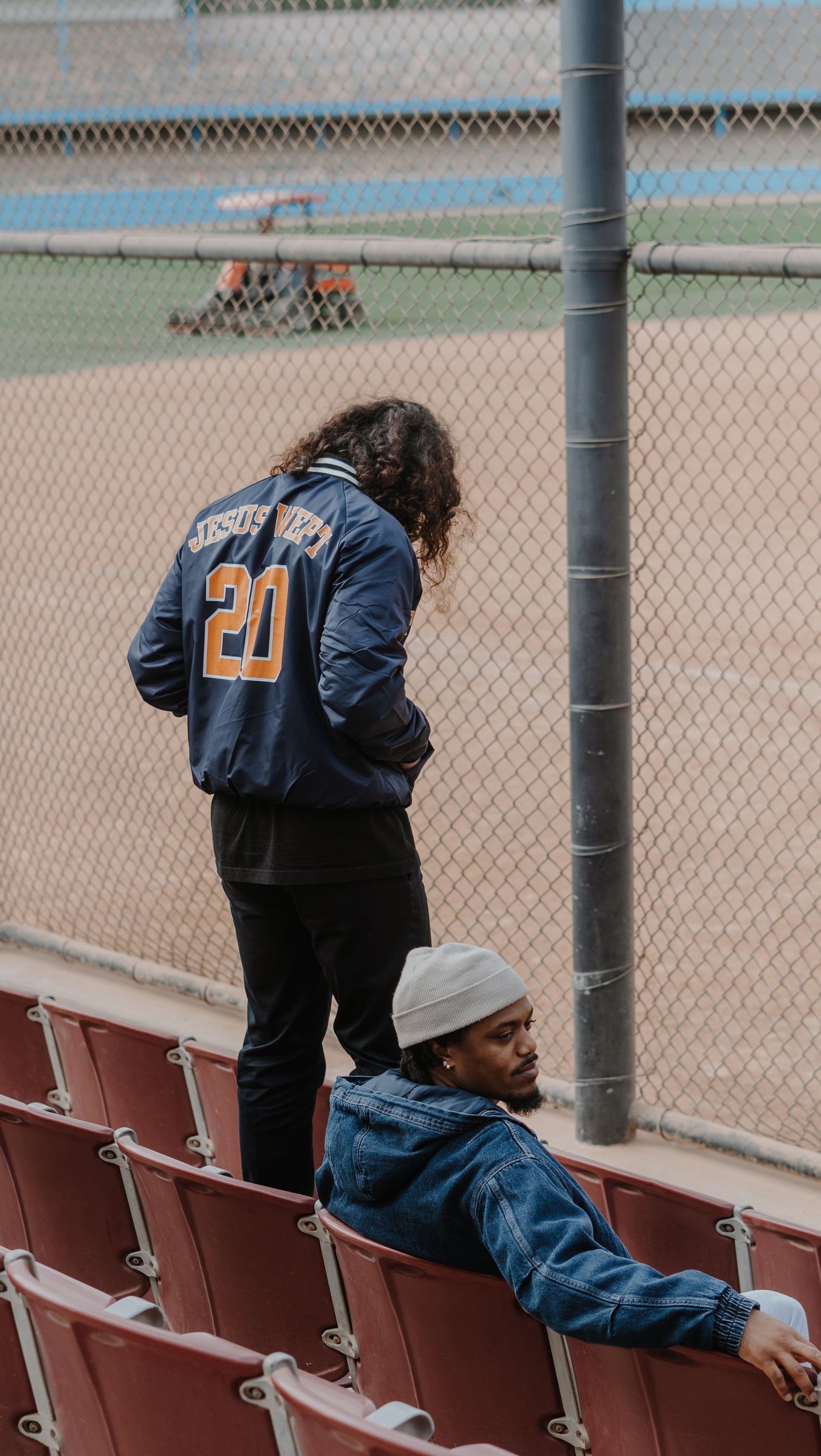 Jesus Wept Varsity Baseball Jacket