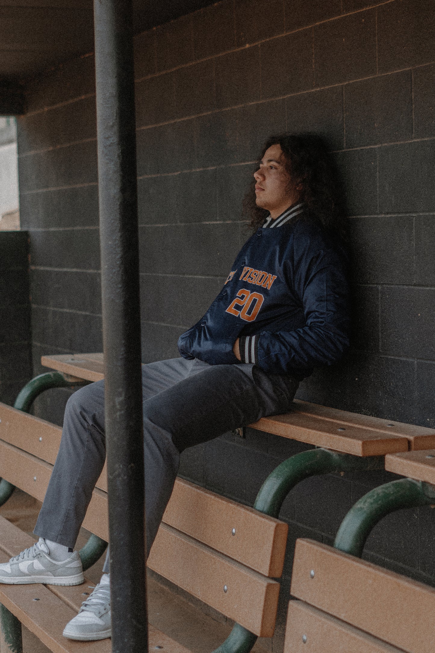 Jesus Wept Varsity Baseball Jacket