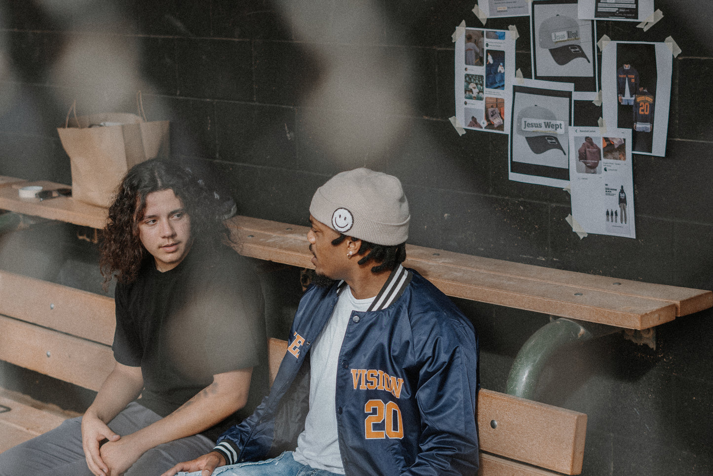 Jesus Wept Varsity Baseball Jacket