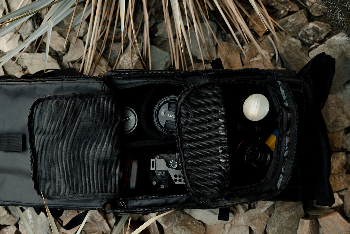 Camera Backpack with built in water bladder