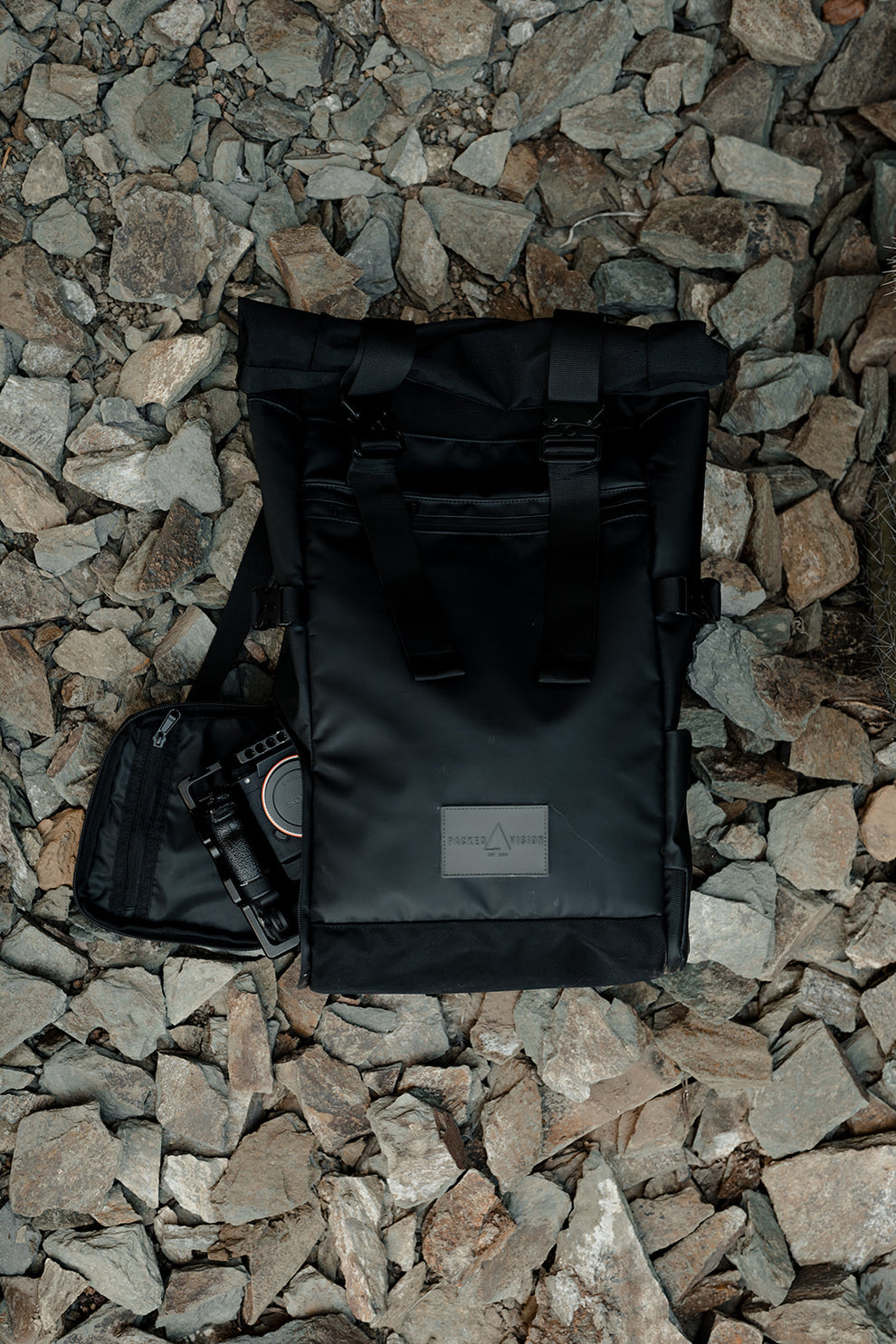Camera Backpack with built in water bladder – Packed Vision
